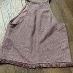 ZARA Like New  Multi color Fringe Tank Small Photo 1