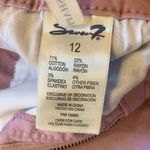 Seven7  jeans size 12 mauve shadow high rise skinny booty-shaper lightweight Photo 4