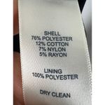 Harper Rose Tweed Shift Dress 4P Preppy Old Money Black Photo 6