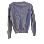 J.Crew  Light Purple Ribbed Cardigan Button Down V-Neck Size S Photo 8