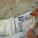 Princess Polly  SELBY MINI SKIRT WHITE Photo 4