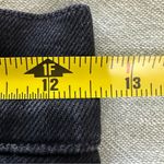 AGOLDE  Women’s Pamela Double Zip Mini Denim Skirt Black Size 25 Photo 5