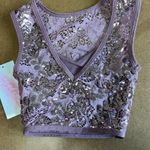Sequined Dance Set New Purple Size XS Photo 3