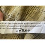 Moon River XS plaid check tiered ruffle midi dress yellow black Photo 7