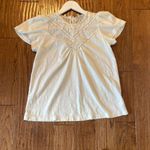 Fat Face UK white lace trim ruffle sleeveless top 4 Photo 5