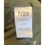 NWOT Witty Fox Bubble Hem Utility Mini Skirt Military Green Women's sz 27 or S/M Size M Photo 6