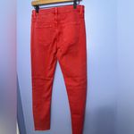 Sandro  Red Mid Rise Skinny‎ Jeans NWT Size 38 (US 6) Photo 3