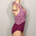 Lauren Ralph Lauren swimsuit. NWT Purple Size 16 Photo 4