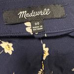 Madewell Navy Floral Skirt Photo 2