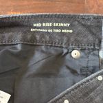 Universal Threads Universal Thread Mid Rise Skinny Black Polkadot Jeans Size 4/27R Photo 4