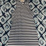 Hollister Striped Navy and White Dress Photo 0