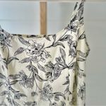 A New Day Mini Woven Tank Dress Cream Floral - 16 Photo 1