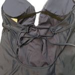 Kona Sol NWT,  Crochet Trim Plunge One Piece Swimsuit (Navy/White), Sz XL Photo 10