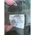 RE/DONE  Women's Green Camo Camouflage Mid Rise Straight Cargo Trouser Pants 26 Photo 4