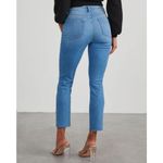 Vervet Women's V2151 Size 30 Blue High Rise Distressed Slim Straight Denim EUC Photo 11