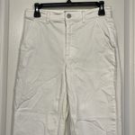 Everlane Women's  White Cropped Straight Short Jeans Size 4 EUC #7580 Photo 3