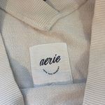 Aerie  Sweater Tan V-Neck Photo 2