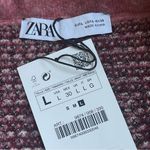 ZARA Women's PLAID CHECK TWEED KNIT OVERSHIRT JACKET & SKIRT SET Sz L NWT RARE Photo 11