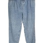 Banana Republic Barrel Jeans Sz Medium Womens Stretch Tie Waist Photo 1