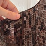 NWT Retrofete Ember Strapless Sequin Maxi Dress in Dark Chocolate Size XS Brown Photo 15