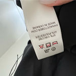 NWT Anna October Amur Tulip Midi Dress in Black and Cream Photo 8