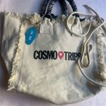 Cosmopolitan  Cream Tote with Fringe Photo 0