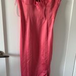 Topshop Satin Midi Dress Photo 0