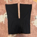 Free People Pants Womens 2 Dress Pants Flare Wide Leg High Rise Black Chic Boho Photo 1