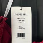 Sherri Hill 52730 2 Piece Lace Top Satin One Shoulder Prom Pageant Gown Size 12 Photo 7