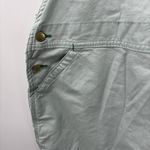 Liberty Womens‎ Washed Duck Bib Overalls XL Frosted Sage Triple Stitched Green Photo 4
