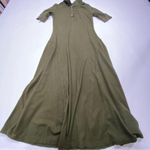 Lauren Ralph Lauren Lillianna Day Dress Size Small Green Photo 2