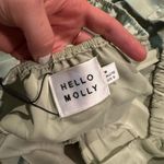 Hello Molly NWT  DONE WITH YOU SATIN DRESS GREEN Photo 7