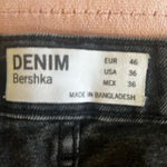 Bershka  Charcoal Denim Shorts Photo 5