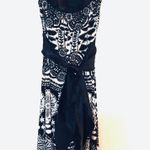 Alien Pagie Black And White Maxi Summer Dress Photo 2