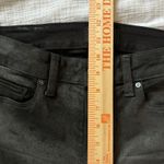 Paige  Womens‎ Lou Lou High Rise Coated Black Pants Sz 27 Flare Leg Inseam 30.5 Photo 9
