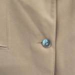 Harvé Benard Harvé Bernard yellow polyester 2 button deadstock nwt blazer size 8 Photo 2