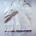 NWT Maeve Plaid Long Linen Vest Size 12 Ivory Black Anthropologie Photo 12