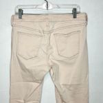 Sonoma  Denim Capri Jeans Stretch Pale Pink Mid-Rise Size 10 (32x24) Photo 4
