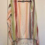 Elan  Pink and White Knit Top Photo 0