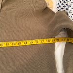 Ralph Lauren Lauren  Waffle Knit Hooded Sweater Olive Green Size L Photo 6