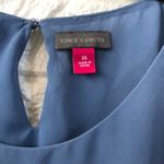 Vince Camuto powder cornflower blue blouse women's size XS Photo 2