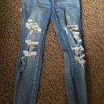 American Eagle Ripped Skinny Jeans Photo 0