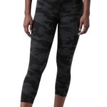 Athleta Elation Capri Leggings Camouflage Powervita Pocket Crop Lux Black M/P Photo 0