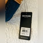True Religion Dark Denim Crossbody Bag NWT! Photo 5
