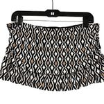 La Blanca NWT, Island Goddess Ruffle Skirted Bottom - Black, Sz 12 Photo 6