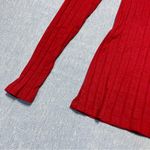 Amour Vert  Ribbed Long Sleeve Size XXS in Red Photo 1