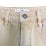 KanCan High Waist Distressed Denim Jean Shorts Mustard Yellow Women’s Size Small Photo 6