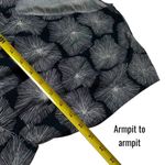 Nordstrom Rack  Button Front Shirt Dress Navy Floral Linen Blend Summer L Photo 8