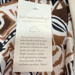 Soft Surroundings NWT S Embroidered Linen Minali Jacket Cardigan Boho Lagenlook Photo 7