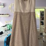 BCBGMAXAZRIA Beige Midi Dress Photo 0